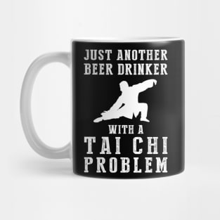 Zen & Cheers: A Hilarious Tee for Tai Chi Beer Enthusiasts! Mug